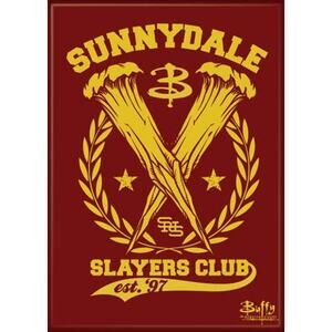 Buffy the Vampire Slayer Sunnydale Slayers Club Magnet 2.5" x 3.5"